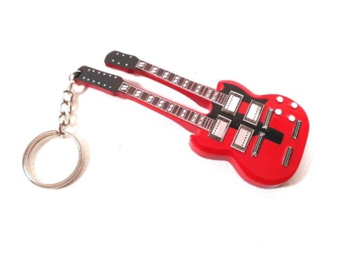 Breloczek gitara Led Zeppelin - Jimmy Page