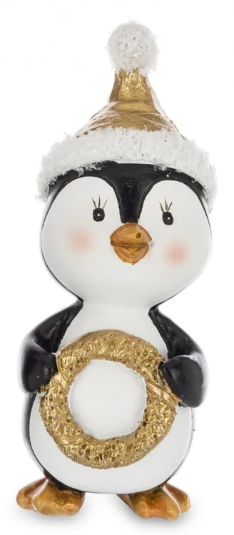 FIGURKA PINGWIN ZIMOWY MIX 2 WZORY