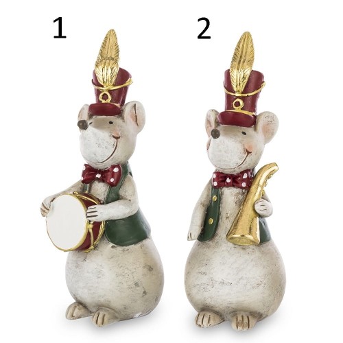 FIGURKA MYSZ MYSZKA Z INSTRUMENTEM MIX 2 WZORY