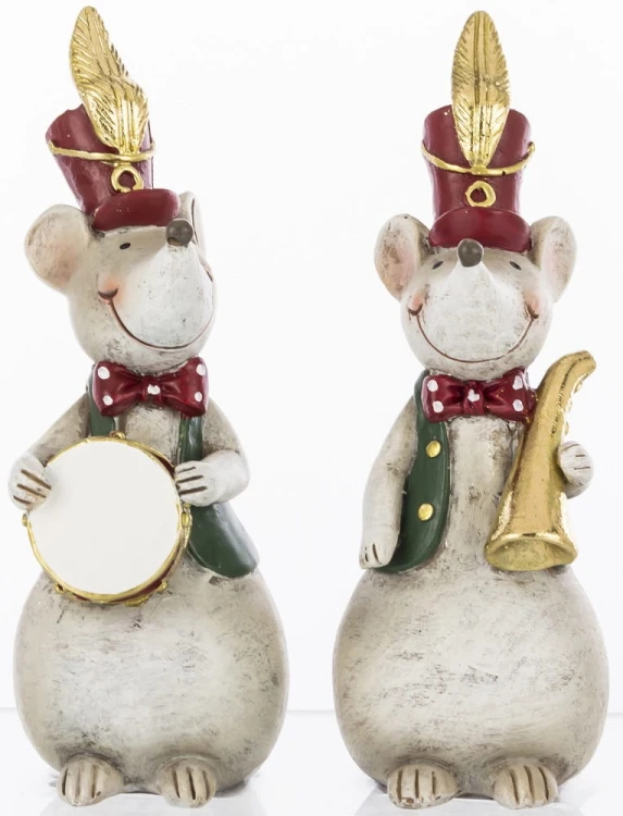 FIGURKA MYSZ MYSZKA Z INSTRUMENTEM MIX 2 WZORY