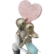 FIGURKA PARA ZAKOCHANYCH Z SERCEM 29CM