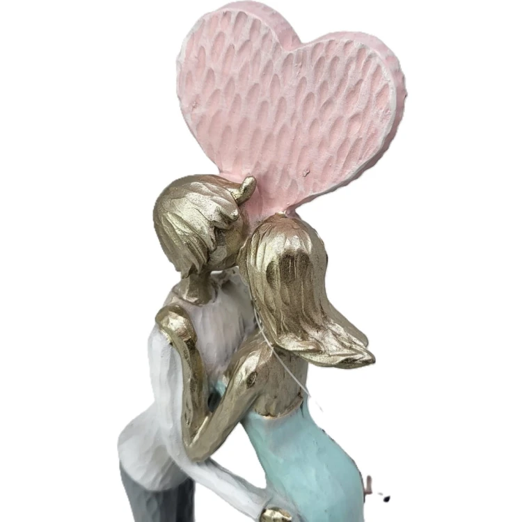 FIGURKA PARA ZAKOCHANYCH Z SERCEM 29CM