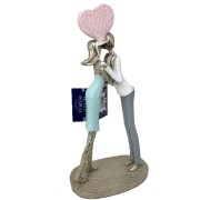 FIGURKA PARA ZAKOCHANYCH Z SERCEM 29CM