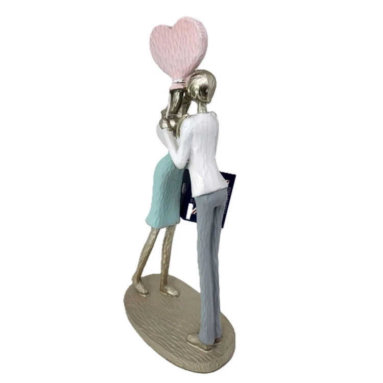FIGURKA PARA ZAKOCHANYCH Z SERCEM 29CM