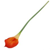 SZTUCZNA KALIA POJEDYNCZA 71 CM ORANGE