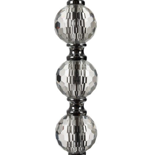 KOMPLET 3 ŚWIECZNIKÓW GLAMOUR 28CM, 34CM, 40CM