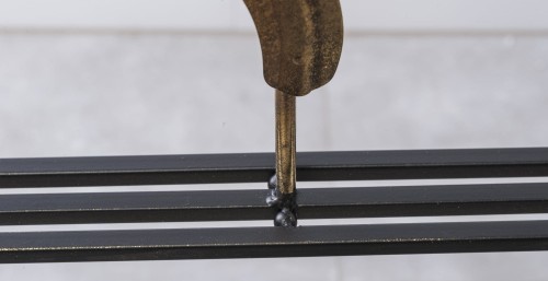 METALOWA DEKORACJA ŚCIENNA LIŚCIE W RAMIE  85x65x5