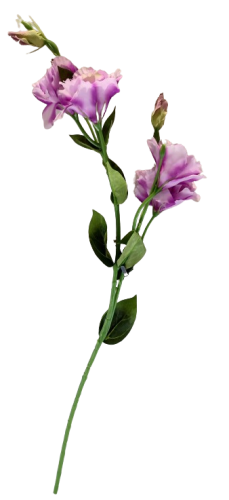SZTUCZNY KWIAT EUSTOMA 80CM MIX KOLORÓW