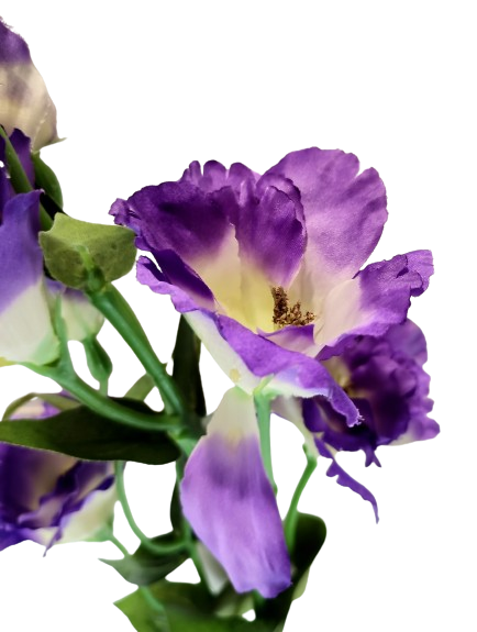 SZTUCZNY KWIAT EUSTOMA 80CM MIX KOLORÓW