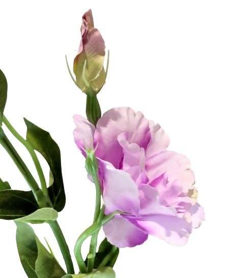 SZTUCZNY KWIAT EUSTOMA 80CM MIX KOLORÓW