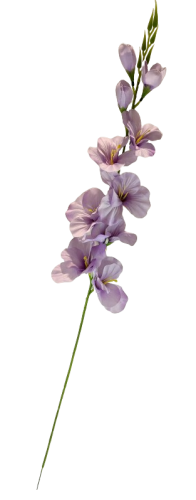KWIAT SZTUCZNY MIECZYK POJEDYNCZY FIOLETOWY 77CM