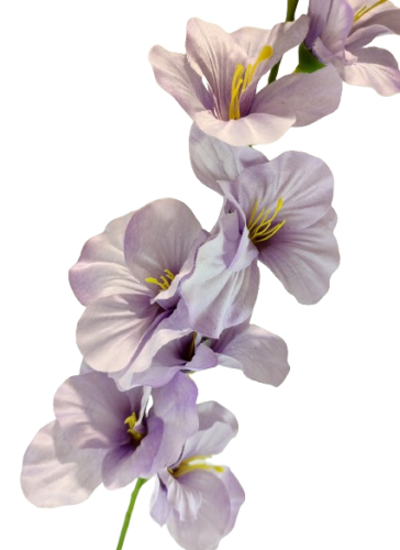 KWIAT SZTUCZNY MIECZYK POJEDYNCZY FIOLETOWY 77CM