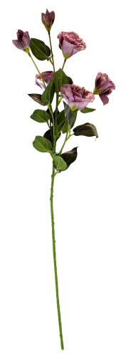 KWIAT SZTUCZNY EUSTOMA RÓŻ 80CM