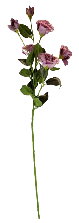 KWIAT SZTUCZNY EUSTOMA RÓŻ 80CM