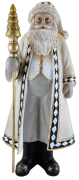 FIGURKA DUŻY MIKOŁAJ Z LASKĄ  41CM