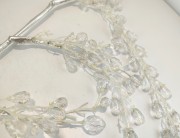 GAŁĄZKA Z AKRYLEM SREBRNA 60CM