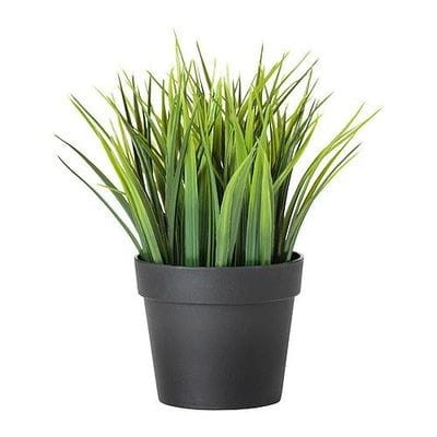 KWIAT SZTUCZNY TRAWA W DONICZCE 20CM