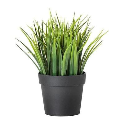 KWIAT SZTUCZNY TRAWA W DONICZCE 20CM