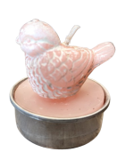ŚWIECA T-LIGHT PTASZKI RÓŻOWE