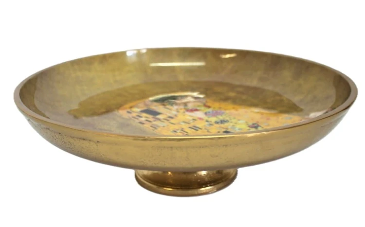 PATERA POCAŁUNEK KLIMT aluminium 29,5x9,5CM