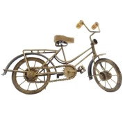 FIGURKA REPLIKA ROWER RETRO Z DREWNA I METALU 35CM