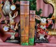 BOOKEND PODPÓRKI DO KSIĄŻEK KRÓLIK PIERROT