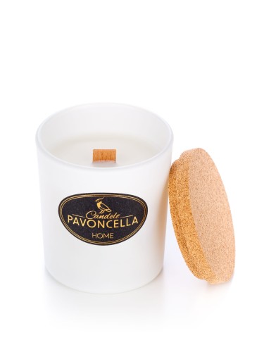 NATURALNA ŚWIECA SOJOWO-KOKOSOWA O ZAPACHU SMELL OF CHRISTMAS 135G BIAŁA