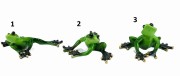 FIGURKA ŻABKA 3 WZORY 10x8.5x4.8
