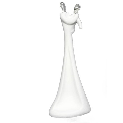 FIGURKA STATUETKA PARA BIAŁA 31,5 CM