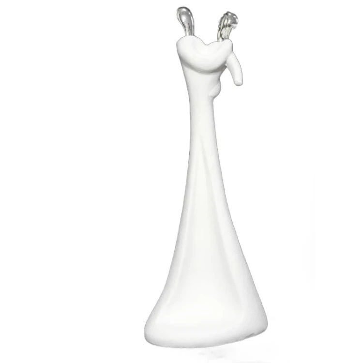 FIGURKA STATUETKA PARA BIAŁA 31,5 CM