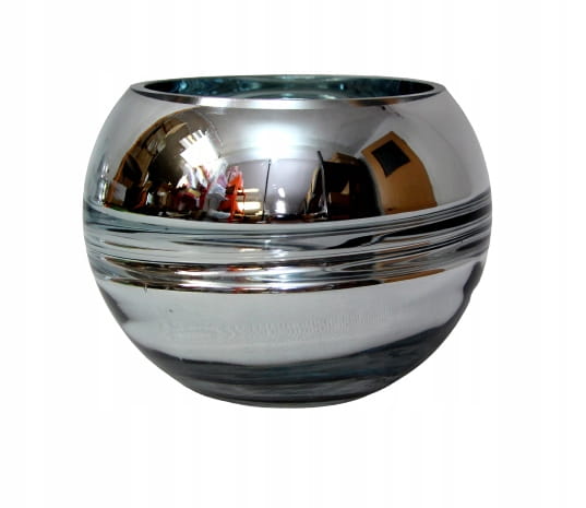 WAZON SZKLANY - SHINY BLUE 17,5CM