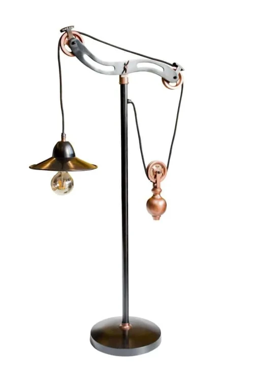 LAMPA BIURKOWA/PODŁOGOWA z przeciwwagą - 130CM