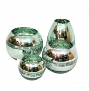 WAZON SZKLANY - SHINY GREEN 12CM