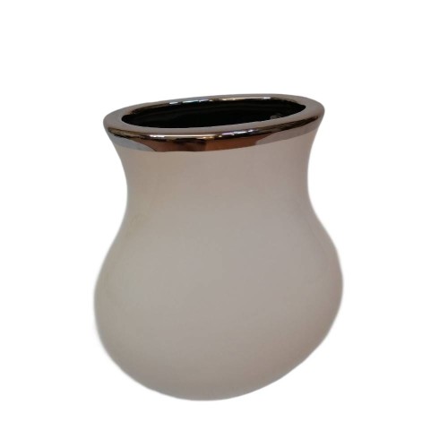WAZON MAŁY ECRU 20 CM
