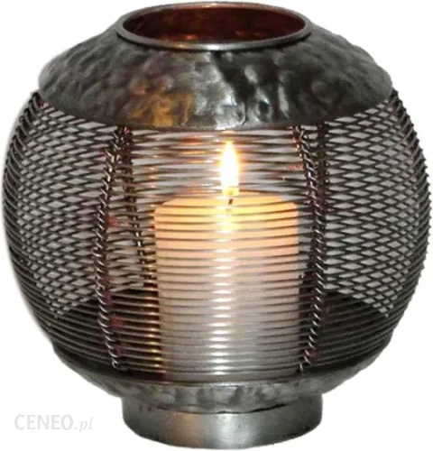 LAMPION METALOWY 15CM