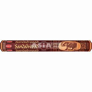 KADZIDEŁKO SZEŚCIOKĄTNE - SANDALWOOD