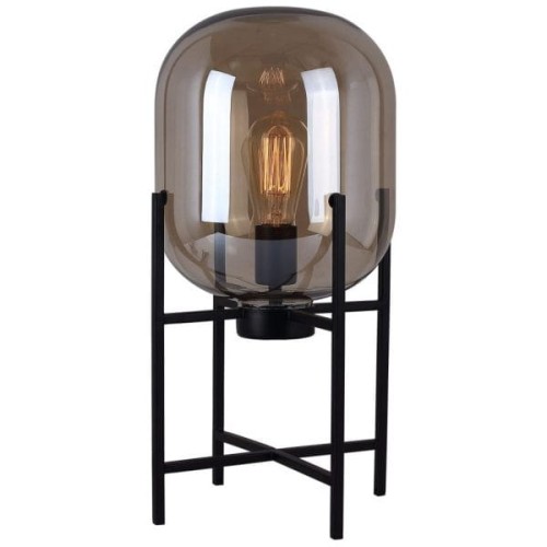 LAMPA STOJĄCA MODERN Z OZDOBNĄ ŻARÓWKĄ