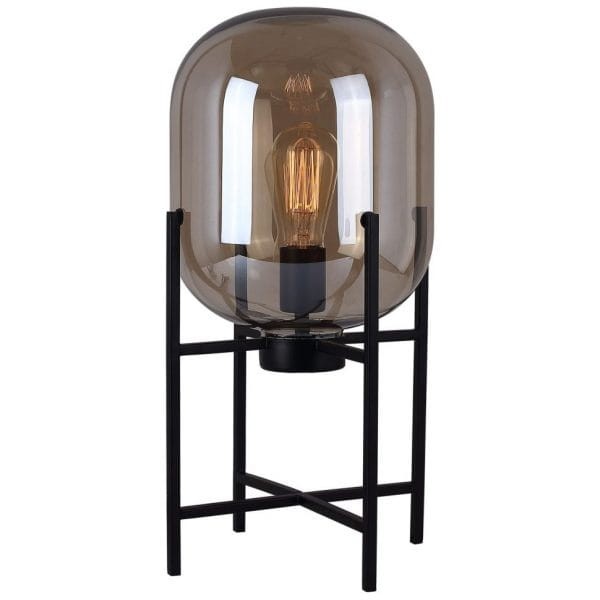 LAMPA STOJĄCA MODERN Z OZDOBNĄ ŻARÓWKĄ