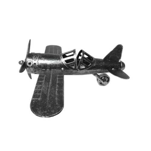 MODEL SAMOLOTU METAL 23X19CM