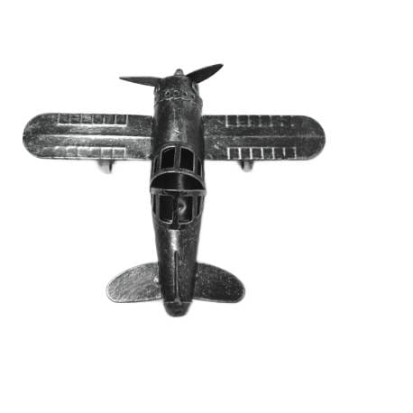 MODEL SAMOLOTU METAL 23X19CM