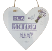 TABLICZKA MDF 23X22CM DLA KOCHANEJ MAMY DZIEŃ MATKI