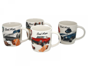 KUBEK Z SAMOCHODEM RETRO COOL MAN MIX WZORÓW 300ML
