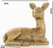 UROCZY JELEŃ ZŁOTY ŚWIĘTA 7,5x8x5