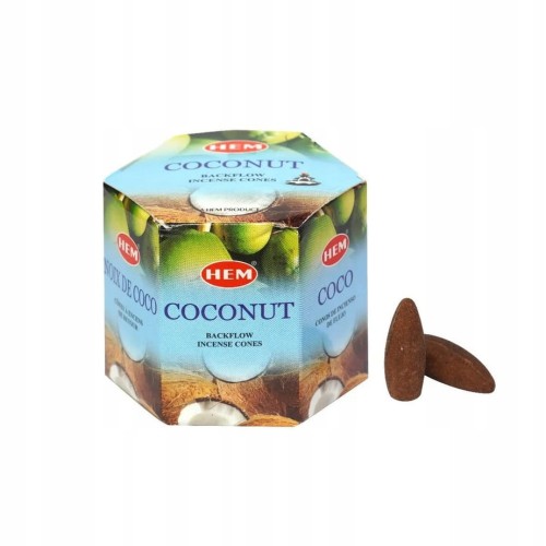 KADZIDŁA STOŻKOWE BACKFLOW COCONUT KOKOS