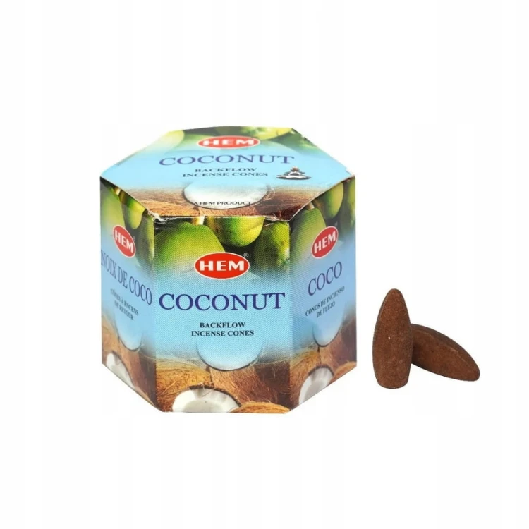 KADZIDŁA STOŻKOWE BACKFLOW COCONUT KOKOS