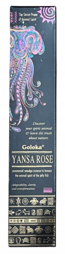 KADZIDŁA KRÓTKIE ORGANICZNE YANSA ROSE RÓŻA