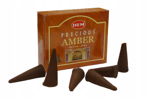 KADZIDŁA STOŻKOWE - BURSZTYN AMBER 10 KADZIDEŁ