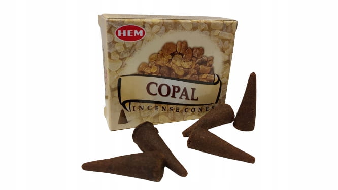 KADZIDŁA STOŻKOWE - COPAL ŻYWICA 10 KADZIDEŁ