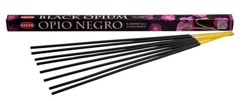 DŁUGIE KADZIDEŁKA BLACK OPIUM 8 KADZIDEŁ