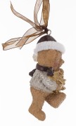 ZAWIESZKA ŚWIĘTA MIŚ Z CHOINKĄ 8x4,5x3,5CM